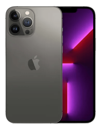 Imagen ilustrativa de un celular marca apple modelo iphone 13 pro max color gris