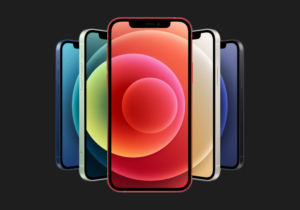 imagen ilusttrativa de los diferentes colores del iphone 12